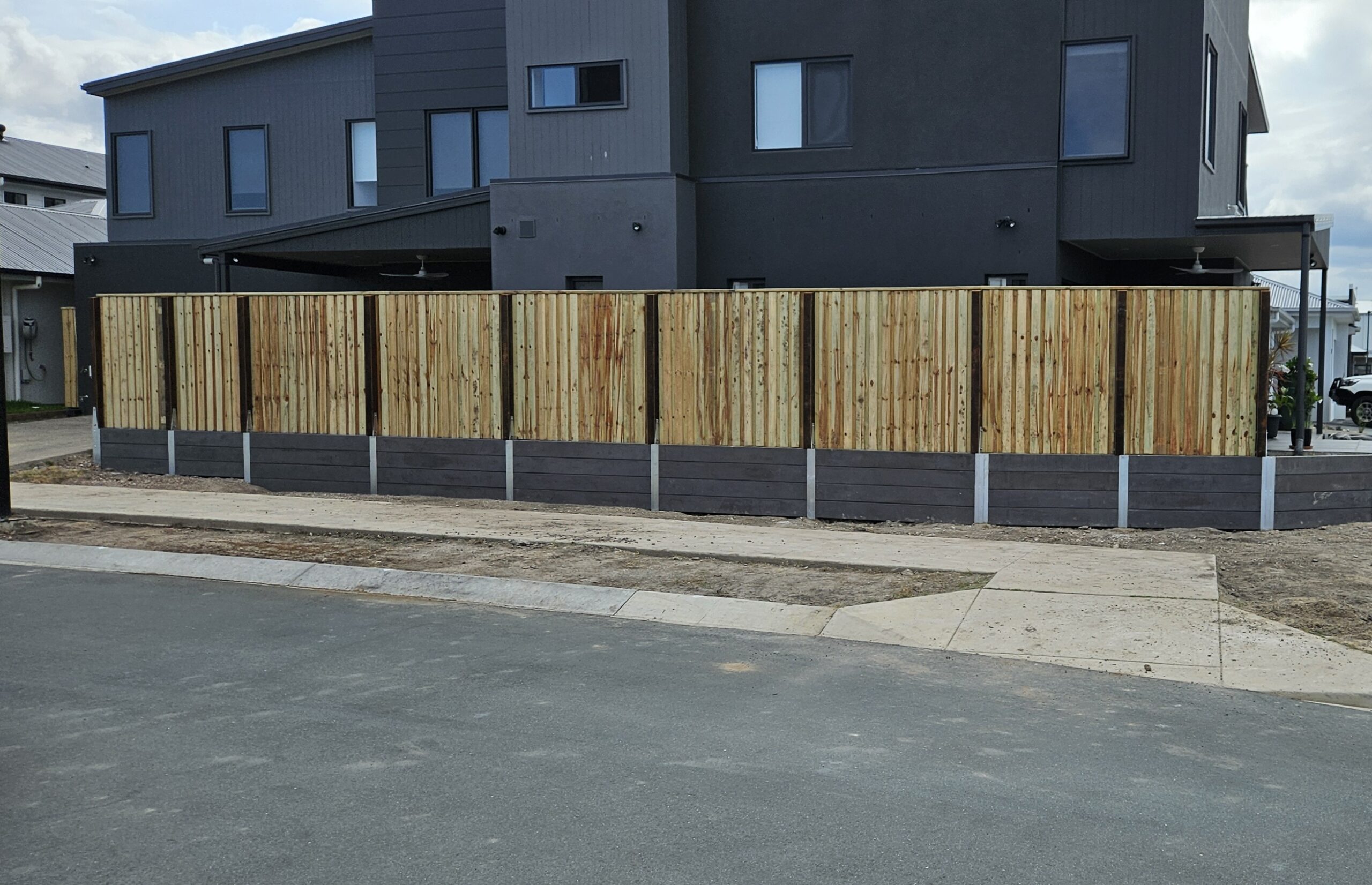 Concrete Retaining Wall